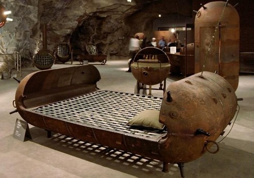 Steampunk bed van mijnen, gemaakt door Mati Karmin.