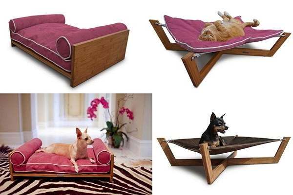 Maak zelf een mooi kattenbed of hangmat voor honden.